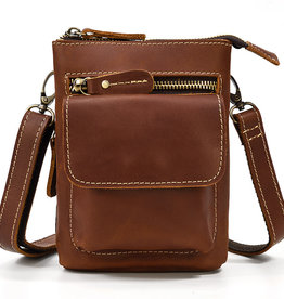 Daniel Shoulder Strap waist Bag Genuine Leather