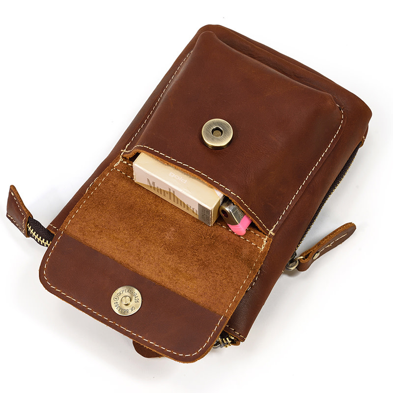 Daniel Shoulder Strap waist Bag Genuine Leather