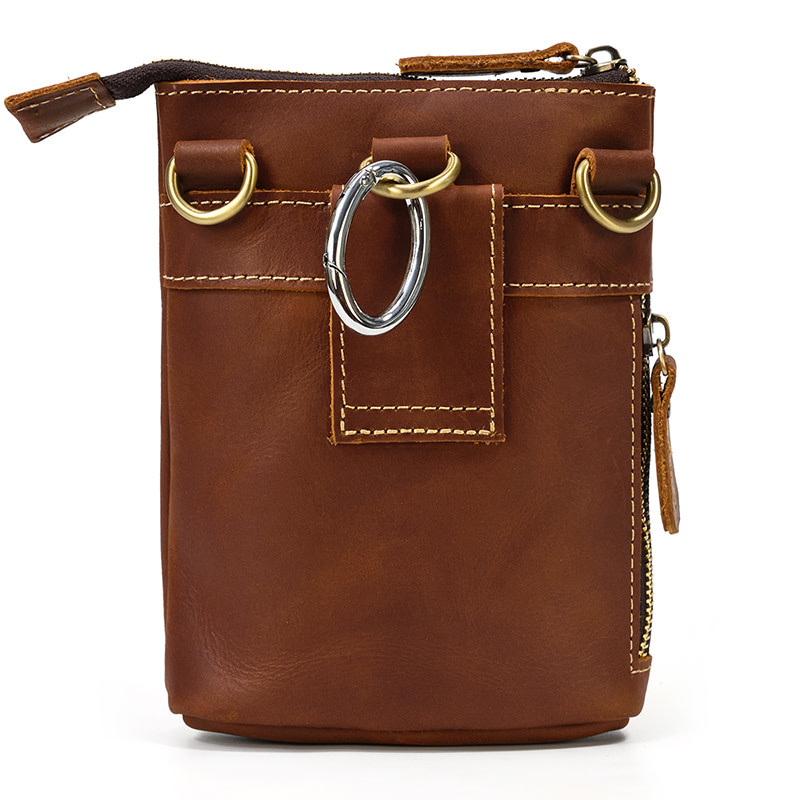 Daniel Shoulder Strap waist Bag Genuine Leather