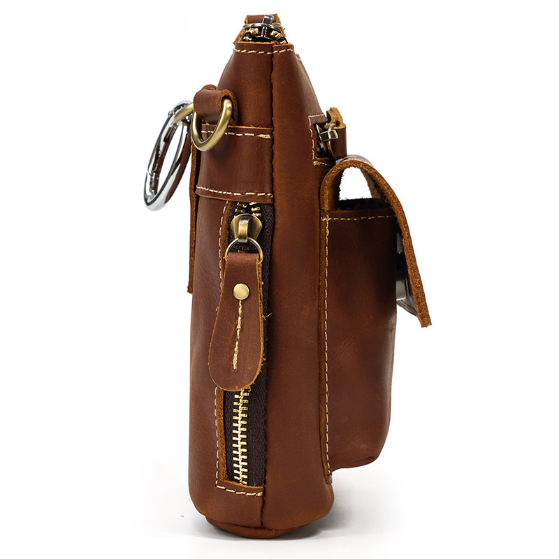 Daniel Shoulder Strap waist Bag Genuine Leather