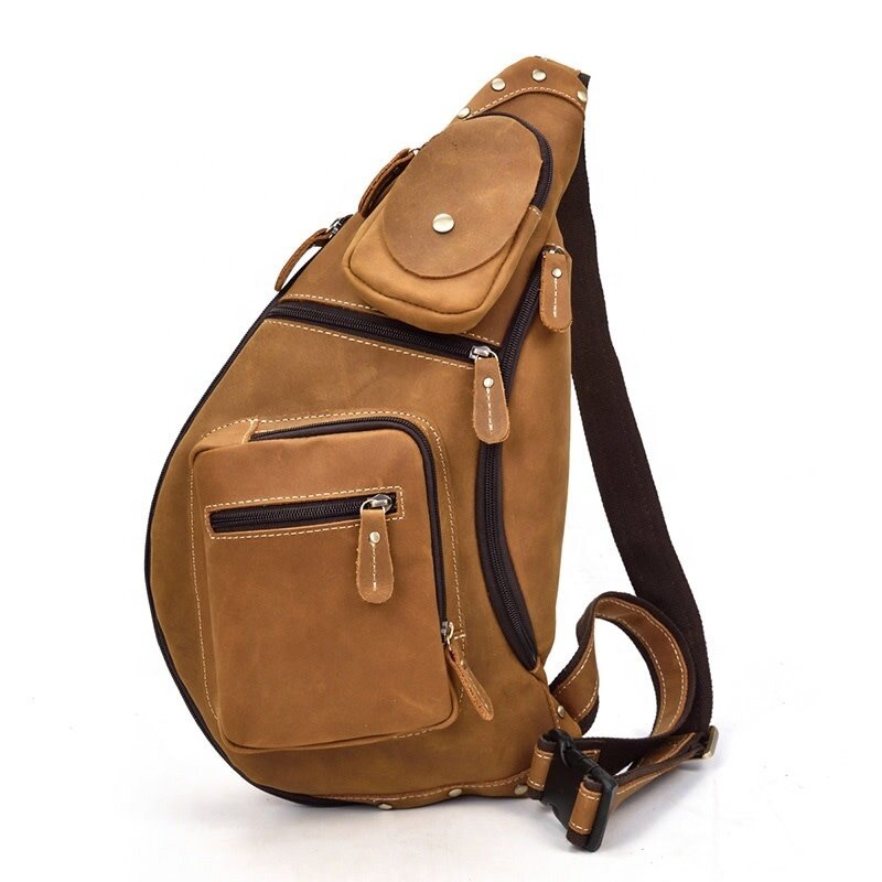 Jackson Chest Strap Bag Genuine Leather