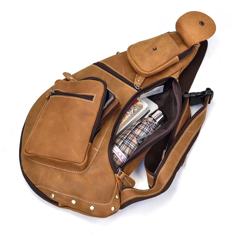 Jackson Chest Strap Bag Genuine Leather