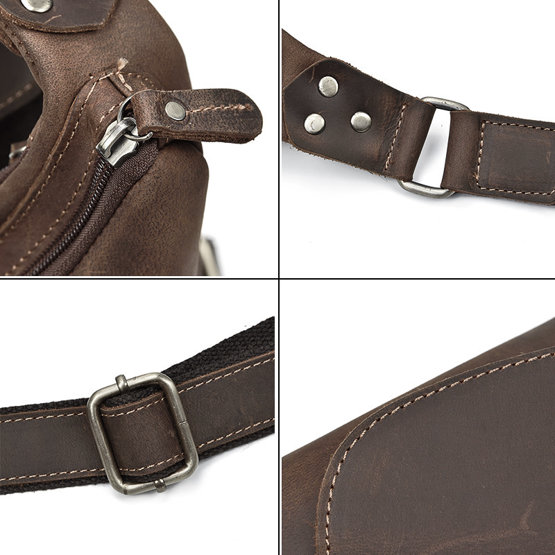 Sabastian Chest Strap Bag Genuine Leather