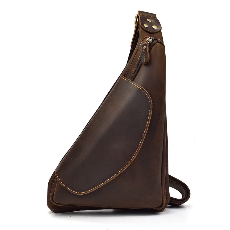 Sabastian Chest Strap Bag Genuine Leather