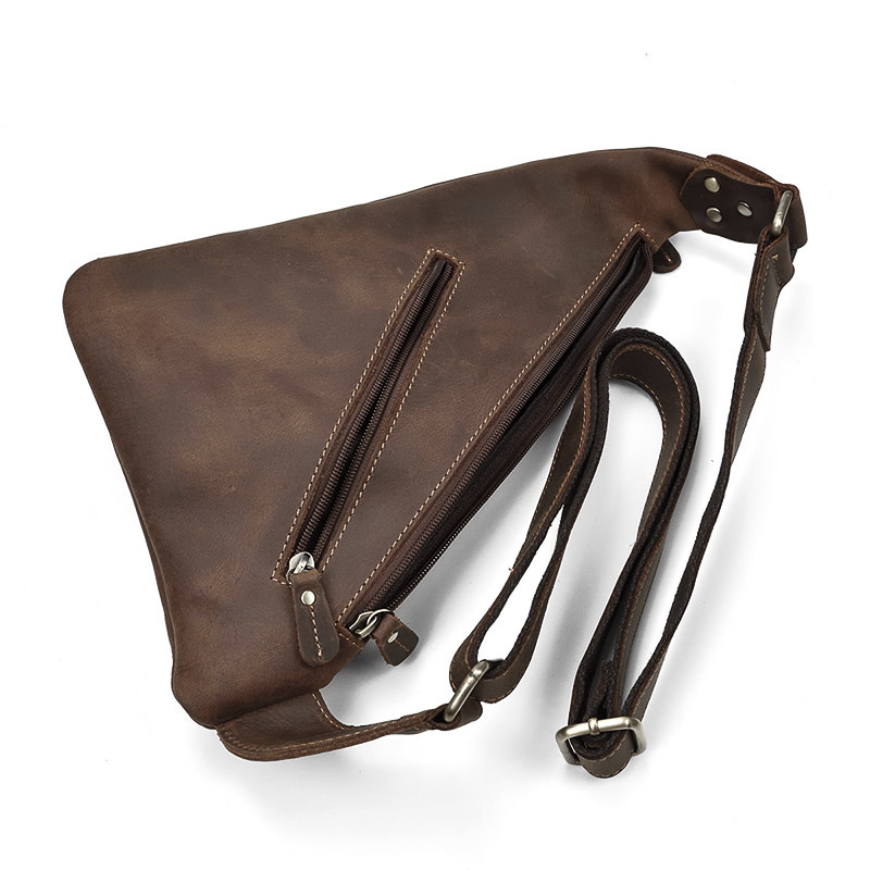 Sabastian Chest Strap Bag Genuine Leather