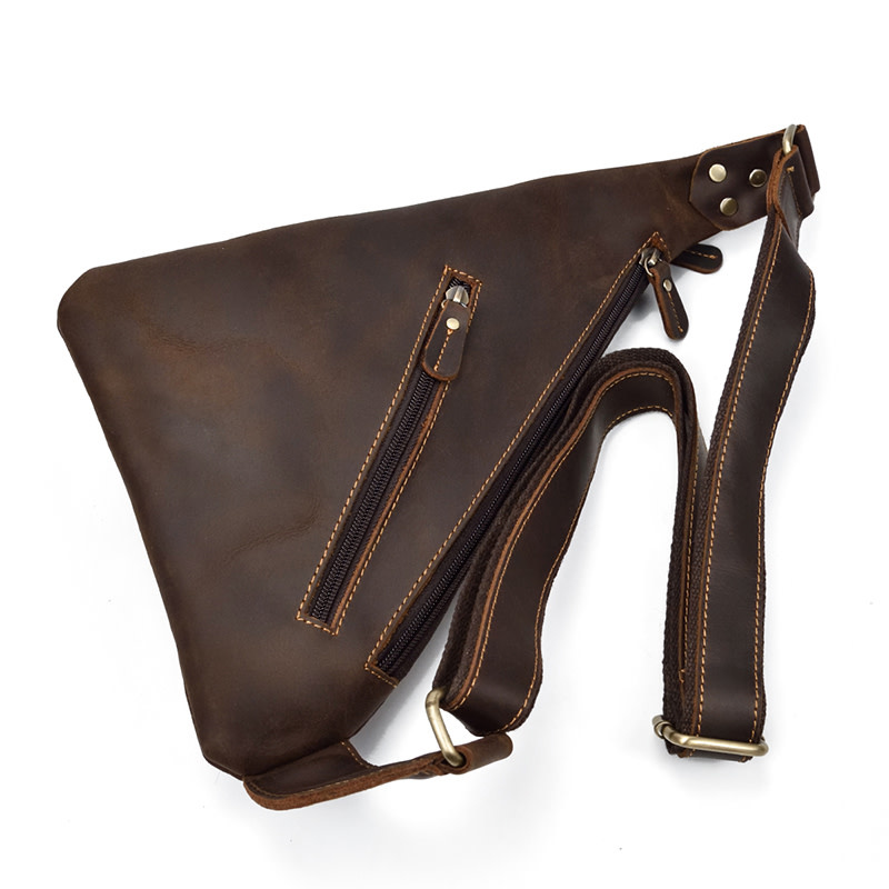 Sabastian Chest Strap Bag Genuine Leather