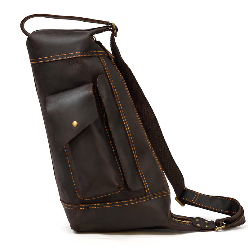 Jack Chest Strap Bag Genuine Leather