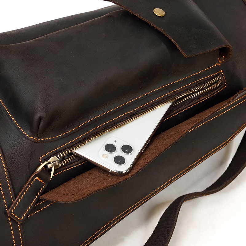 Jack Chest Strap Bag Genuine Leather