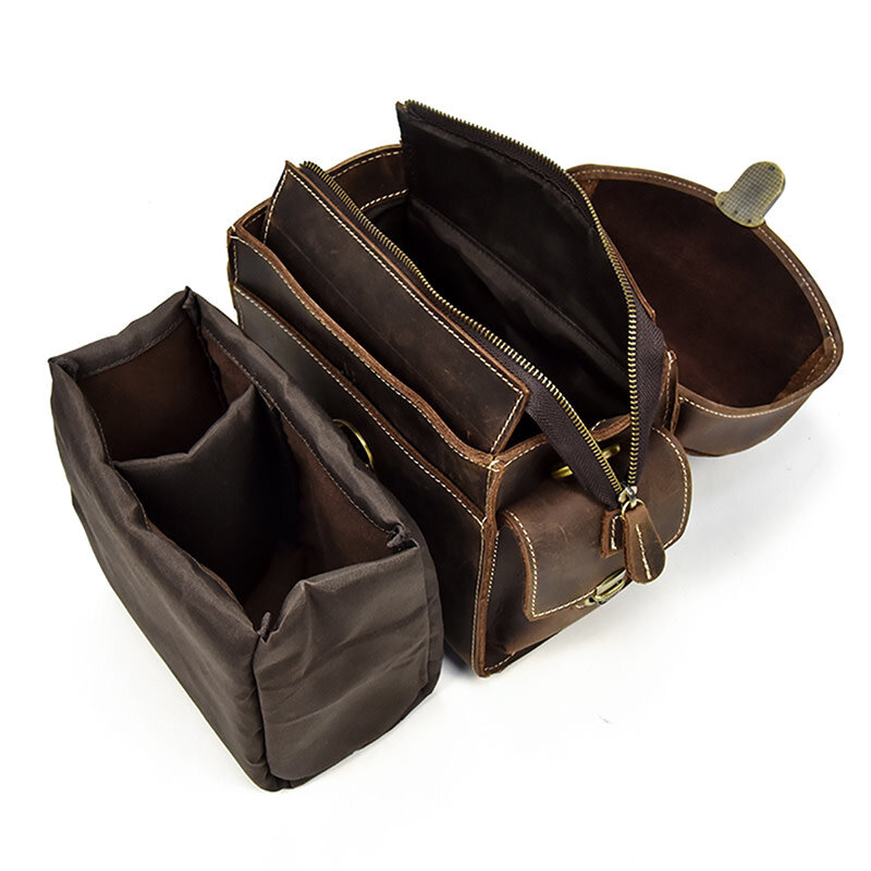 Owen Camera shoulder Strap  Bag Genuine Leather