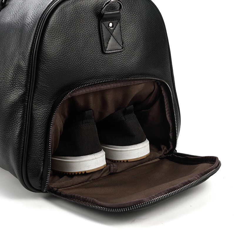 Aiden Travel Luggage Bag Genuine Leather