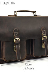 Samuel Briefcase Genuine Leather