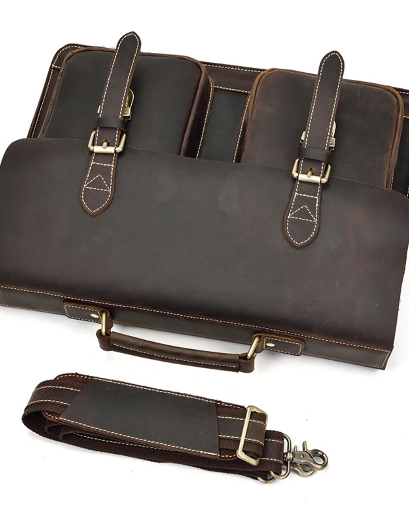 Samuel Briefcase Genuine Leather