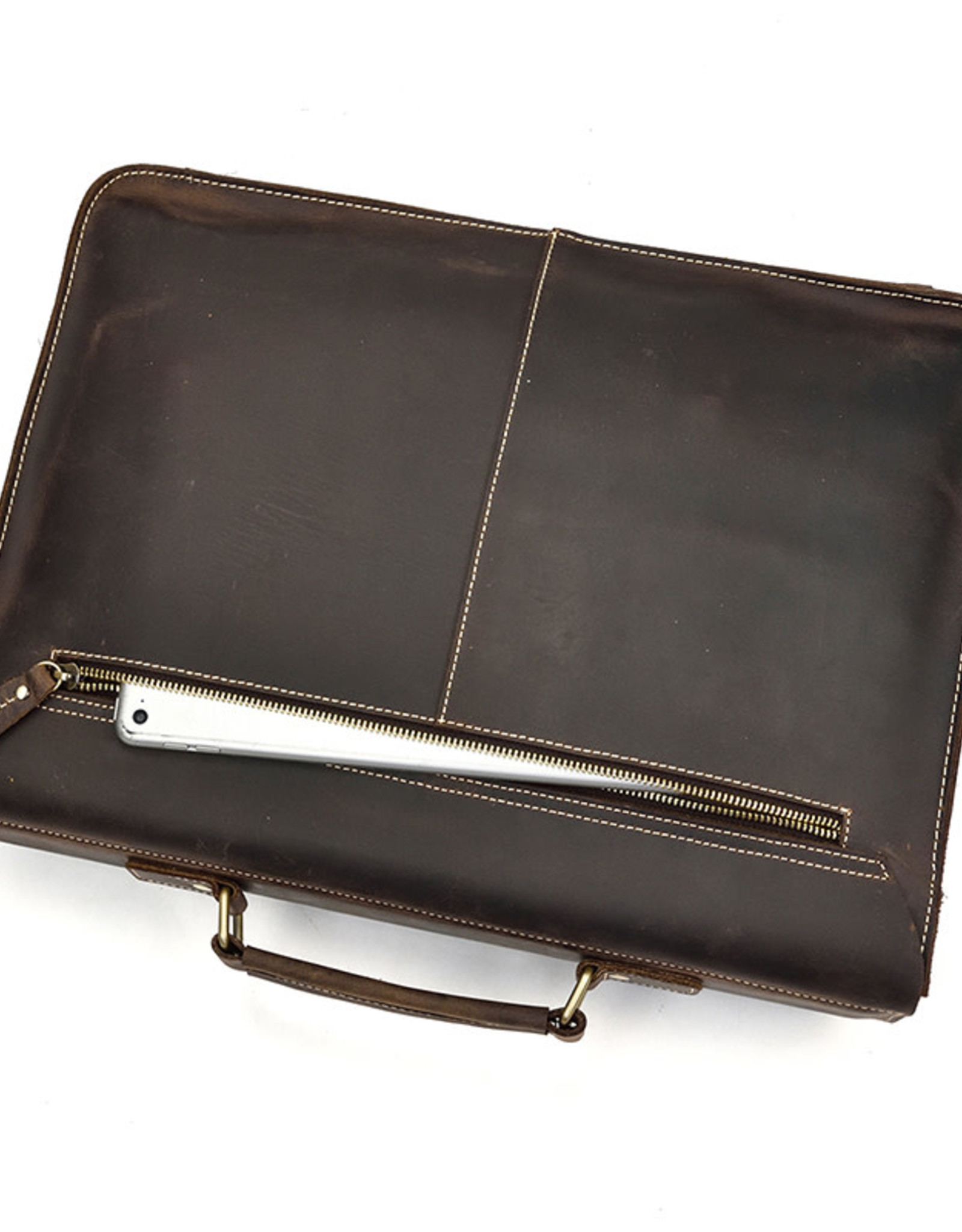 Samuel Briefcase Genuine Leather