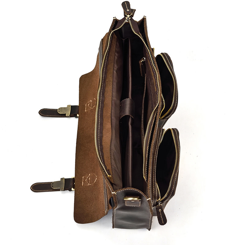 Samuel Briefcase Genuine Leather