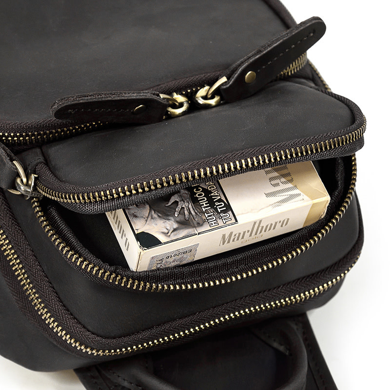 John Chest Bag Genuine Leather