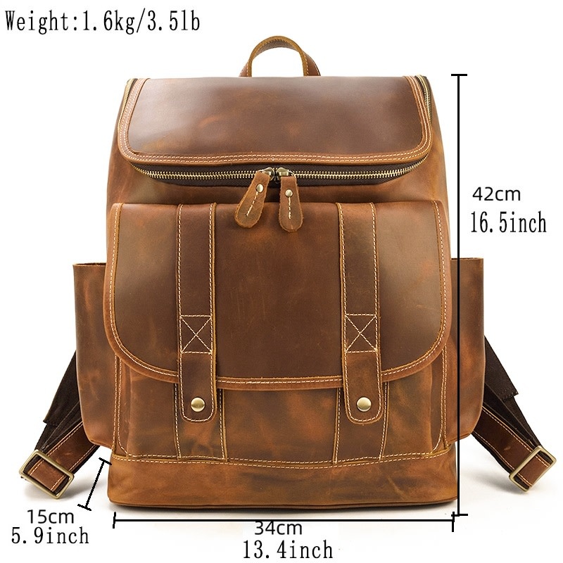 Wyatt Backpack Genuine Leather