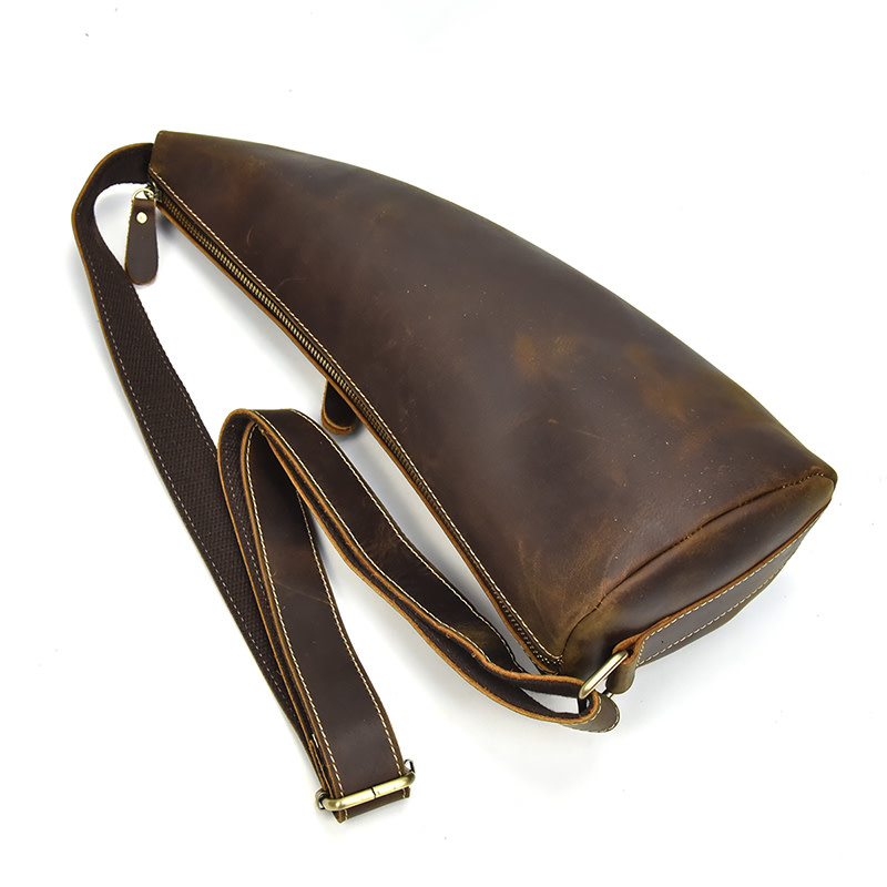 Matthew Chest Strap Bag Genuine Leather
