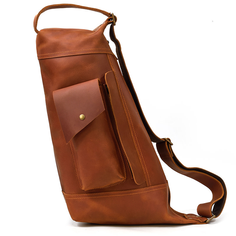 Luke Chest Strap Bag Genuine Leather
