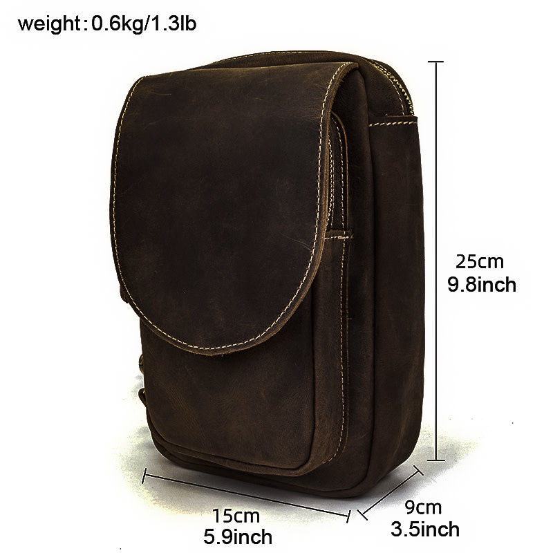 Carter Chest Bag Genuine Leather