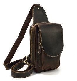 Carter Chest Bag Genuine Leather