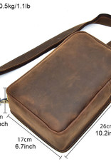 Leo Chest Bag Genuine Leather