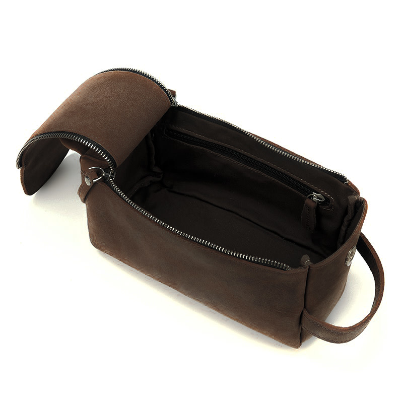Jayden Cosmetic Toilery Bag Genuine Leather
