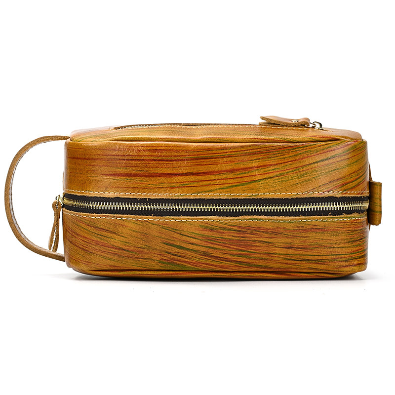 Lincoln Cosmetic Toilery Bag Genuine Leather