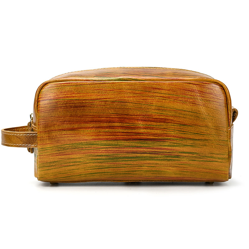 Lincoln Cosmetic Toilery Bag Genuine Leather