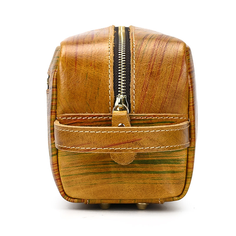 Lincoln Cosmetic Toilery Bag Genuine Leather