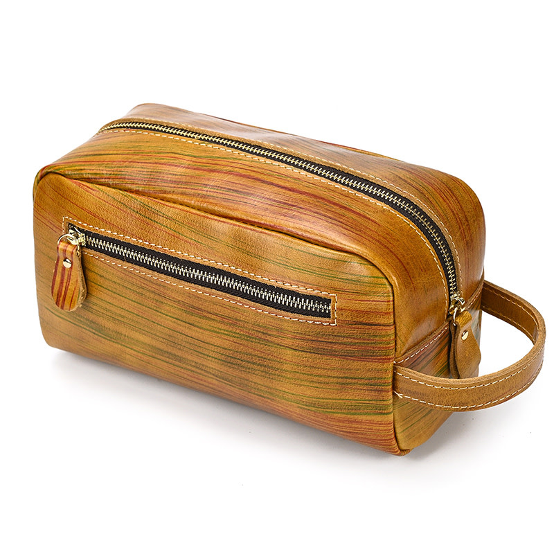 Lincoln Cosmetic Toilery Bag Genuine Leather