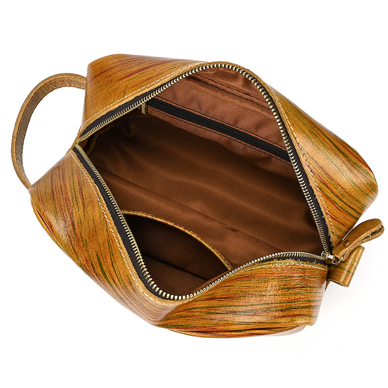 Lincoln Cosmetic Toilery Bag Genuine Leather