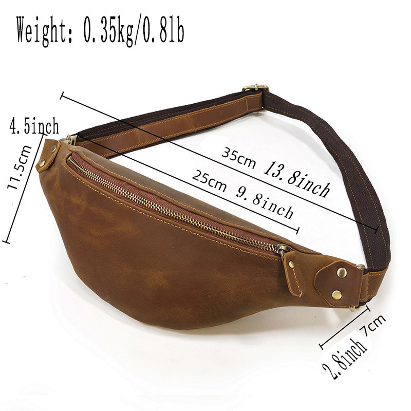 Hudson Waist Bag Genuine Leather