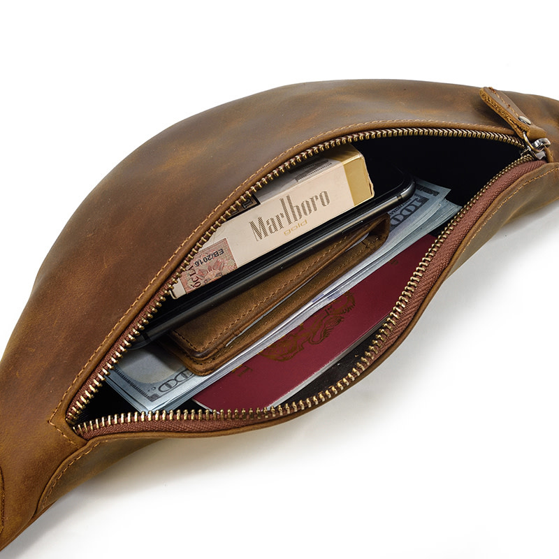 Hudson Waist Bag Genuine Leather