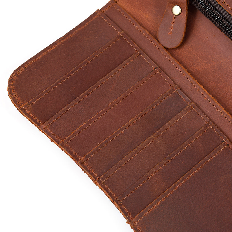 Jaxon Dragon Long Wallet Genuine Leather