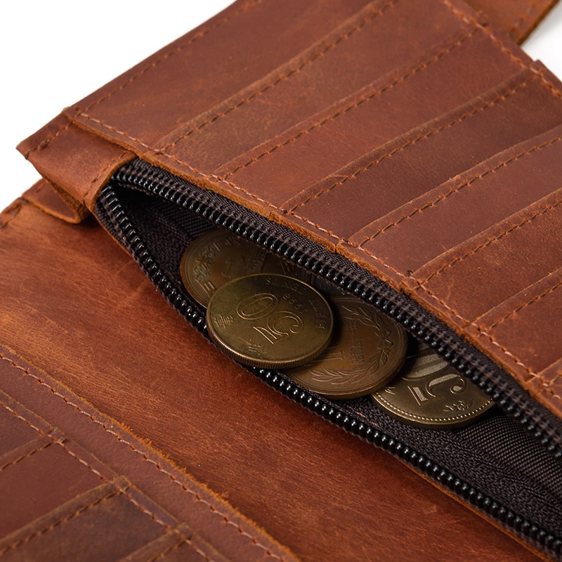 Jaxon Dragon Long Wallet Genuine Leather