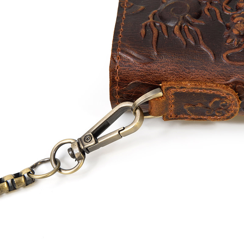 Jaxon Dragon Long Wallet Genuine Leather