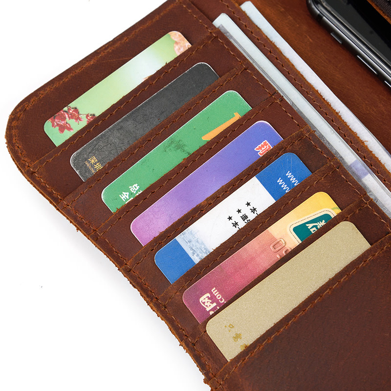 Maverick Tiger Long Wallet Genuine Leather