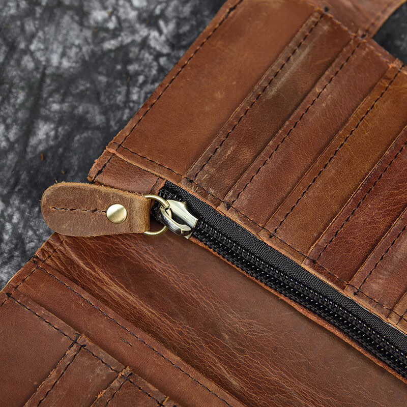 Maverick Tiger Long Wallet Genuine Leather
