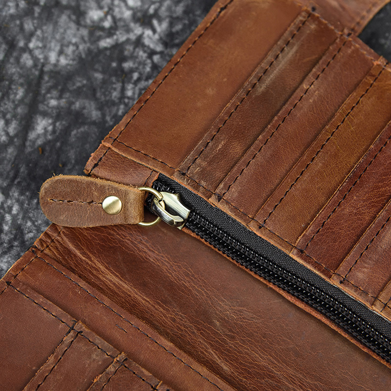 Maverick Tiger Long Wallet Genuine Leather