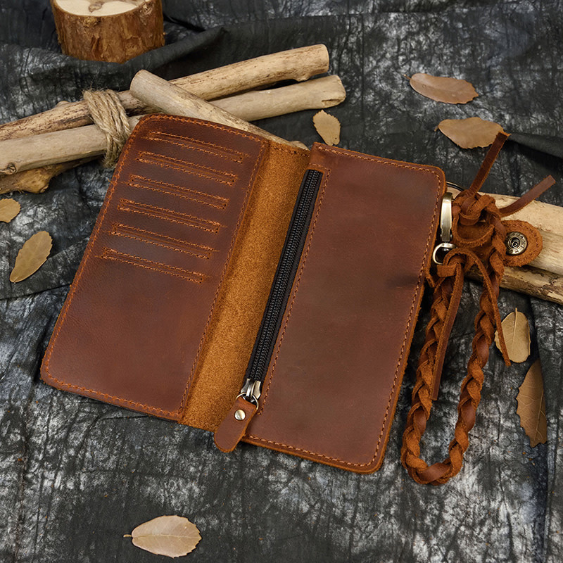 Josiah Long Wallet Genuine Leather