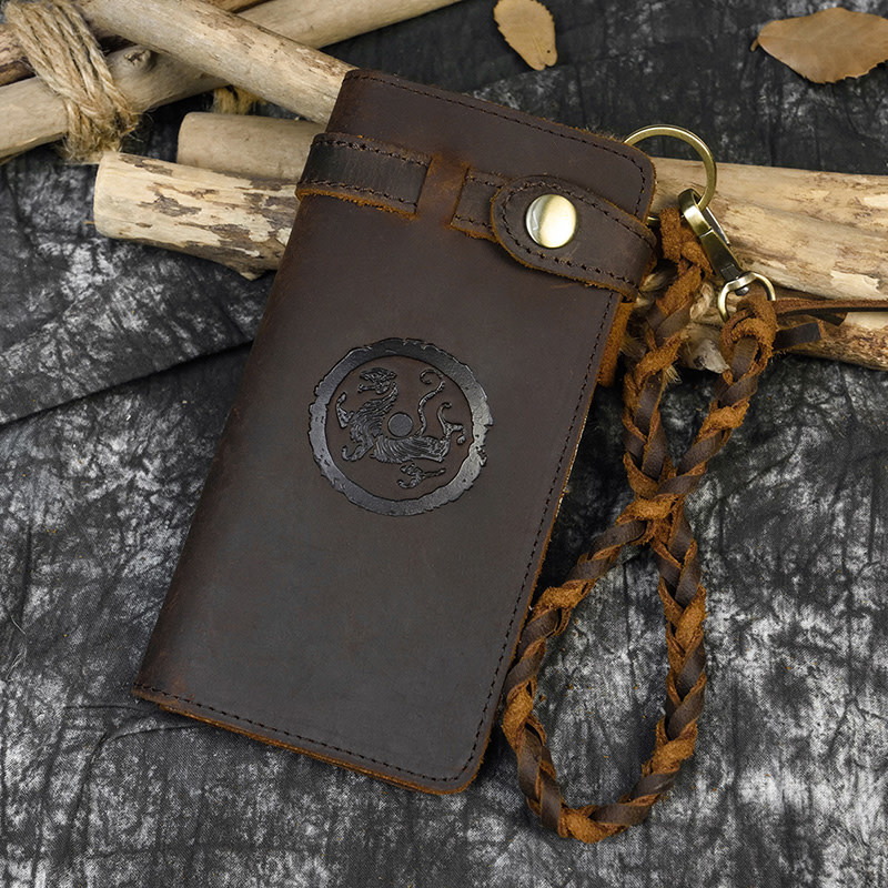 Isaiah Long Wallet Genuine Leather