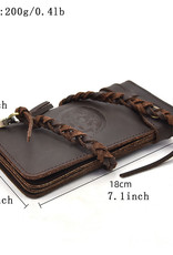 Isaiah Long Wallet Genuine Leather