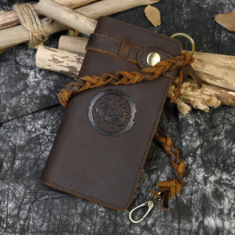 Isaiah Long Wallet Genuine Leather