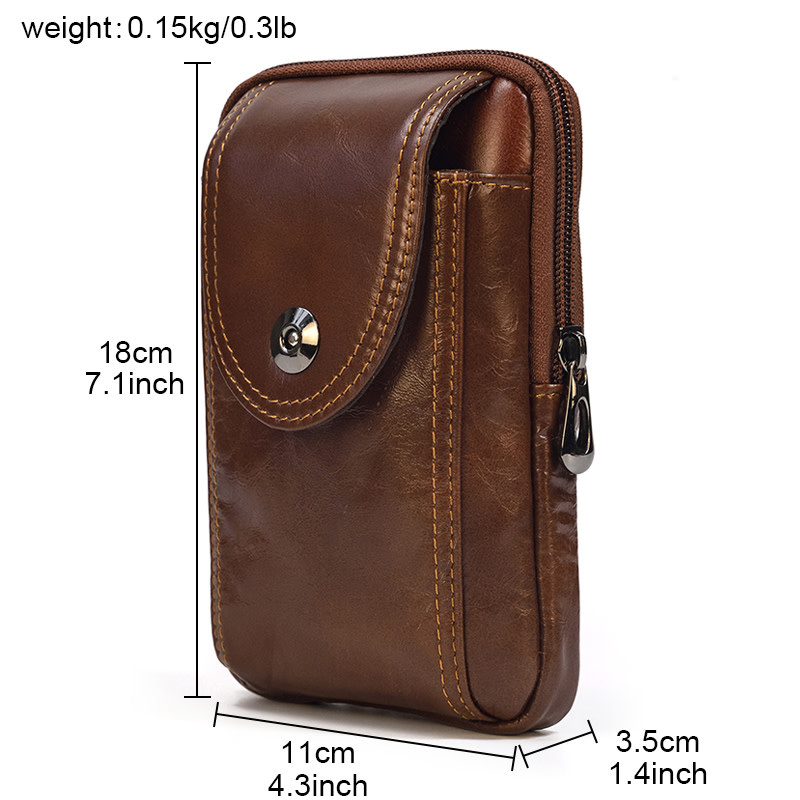 Jashua Waist Bag Genuine Leather