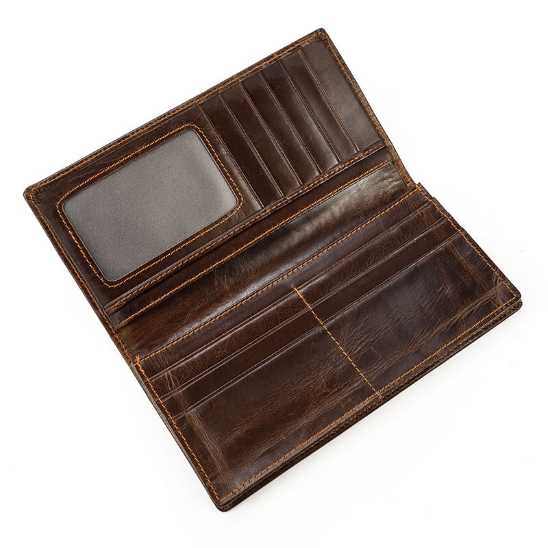 Eli Black Dragon Long Wallet Genuine Leather