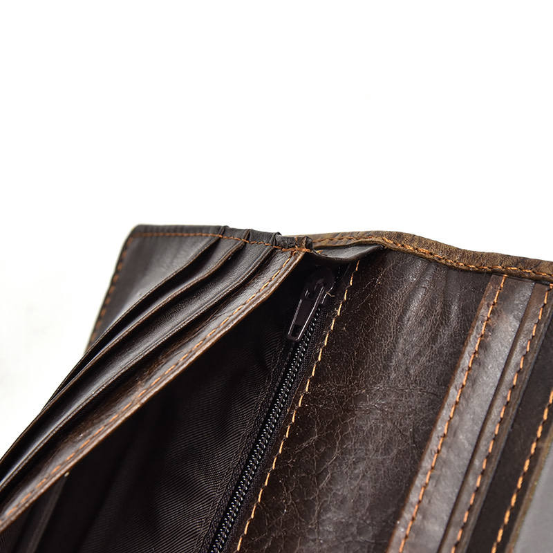 Eli Black Dragon Long Wallet Genuine Leather