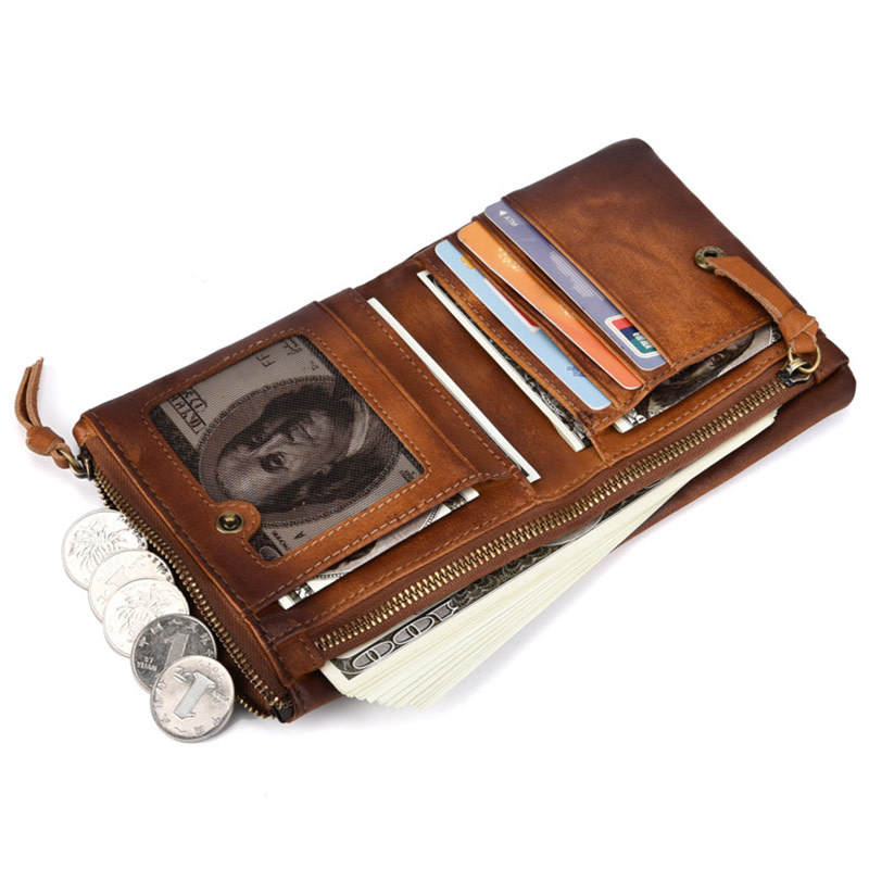 Aaron Wallet Genuine Leather