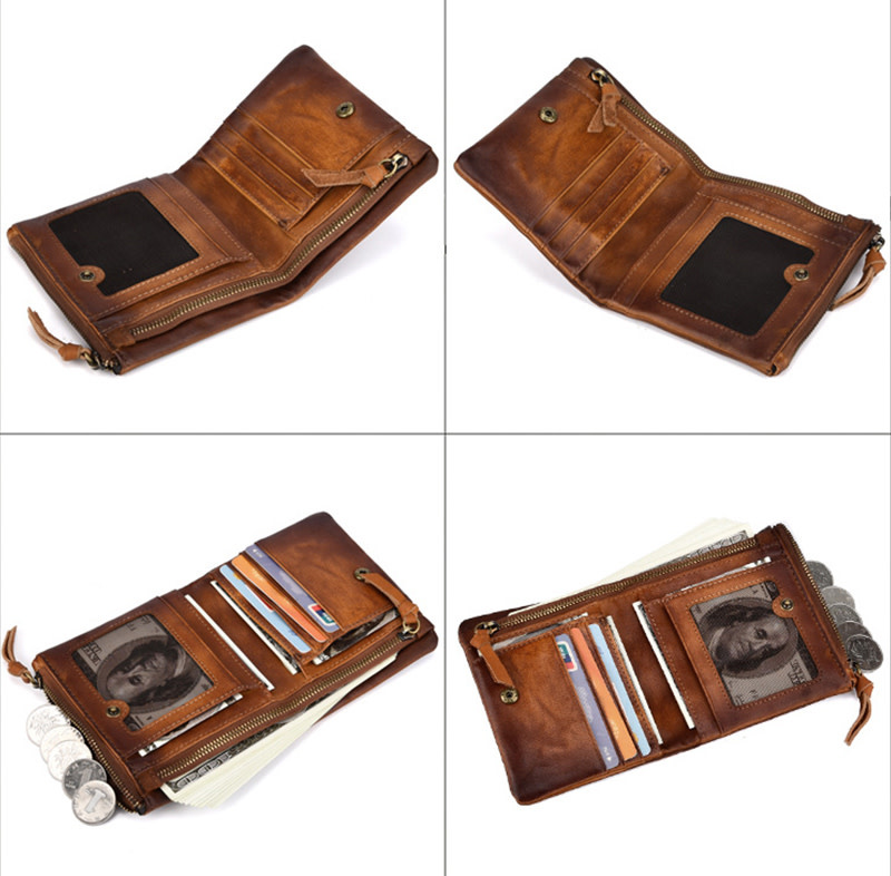 Aaron Wallet Genuine Leather