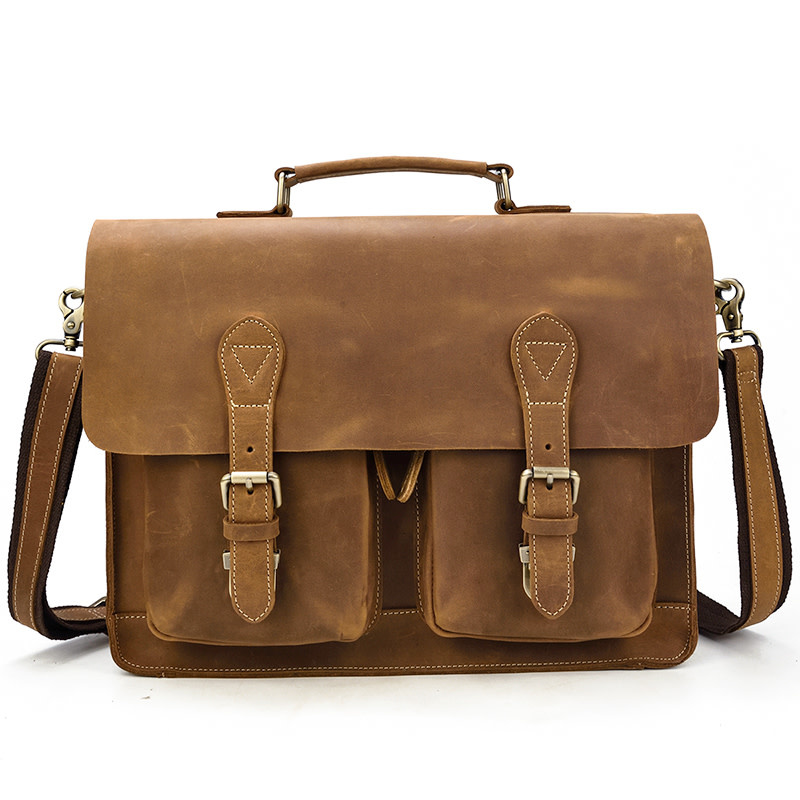 Cameron Briefcase Genuine Leather