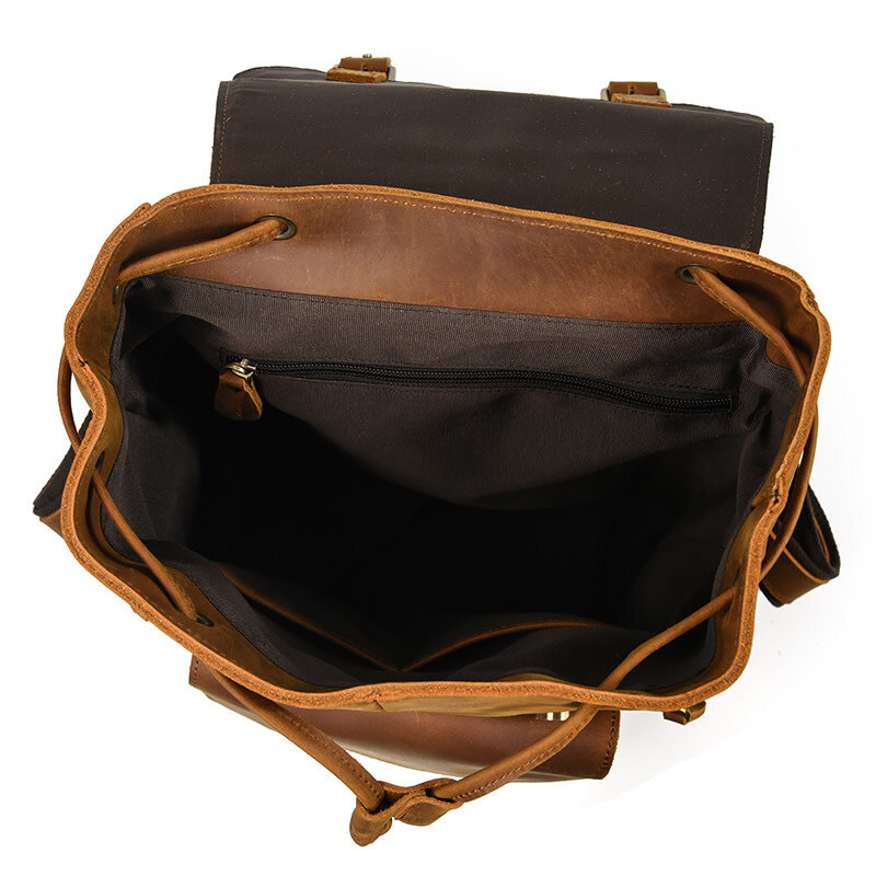 Christian Backpack Genuine Leather